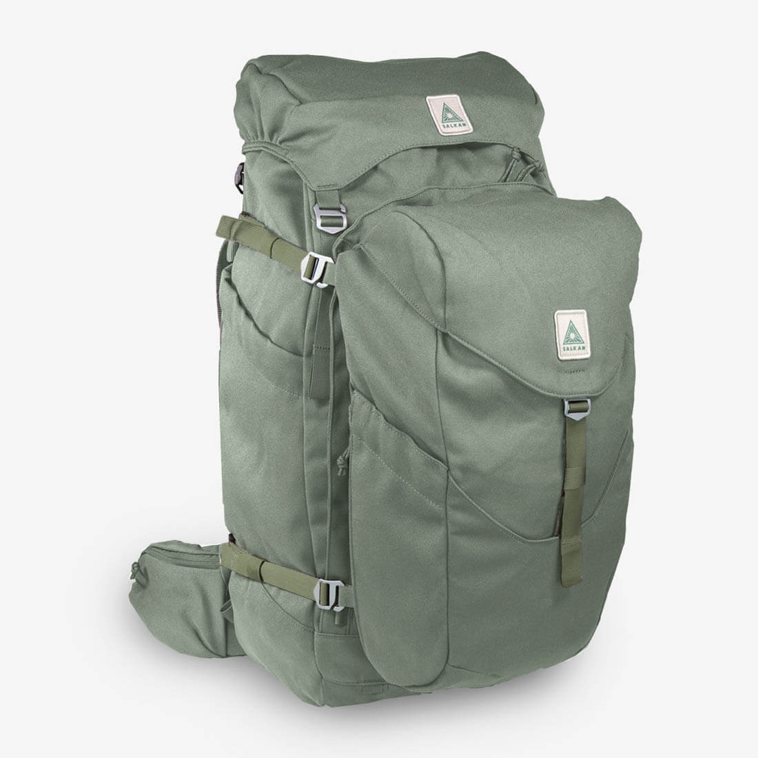 Hiking pack clearance with detachable daypack