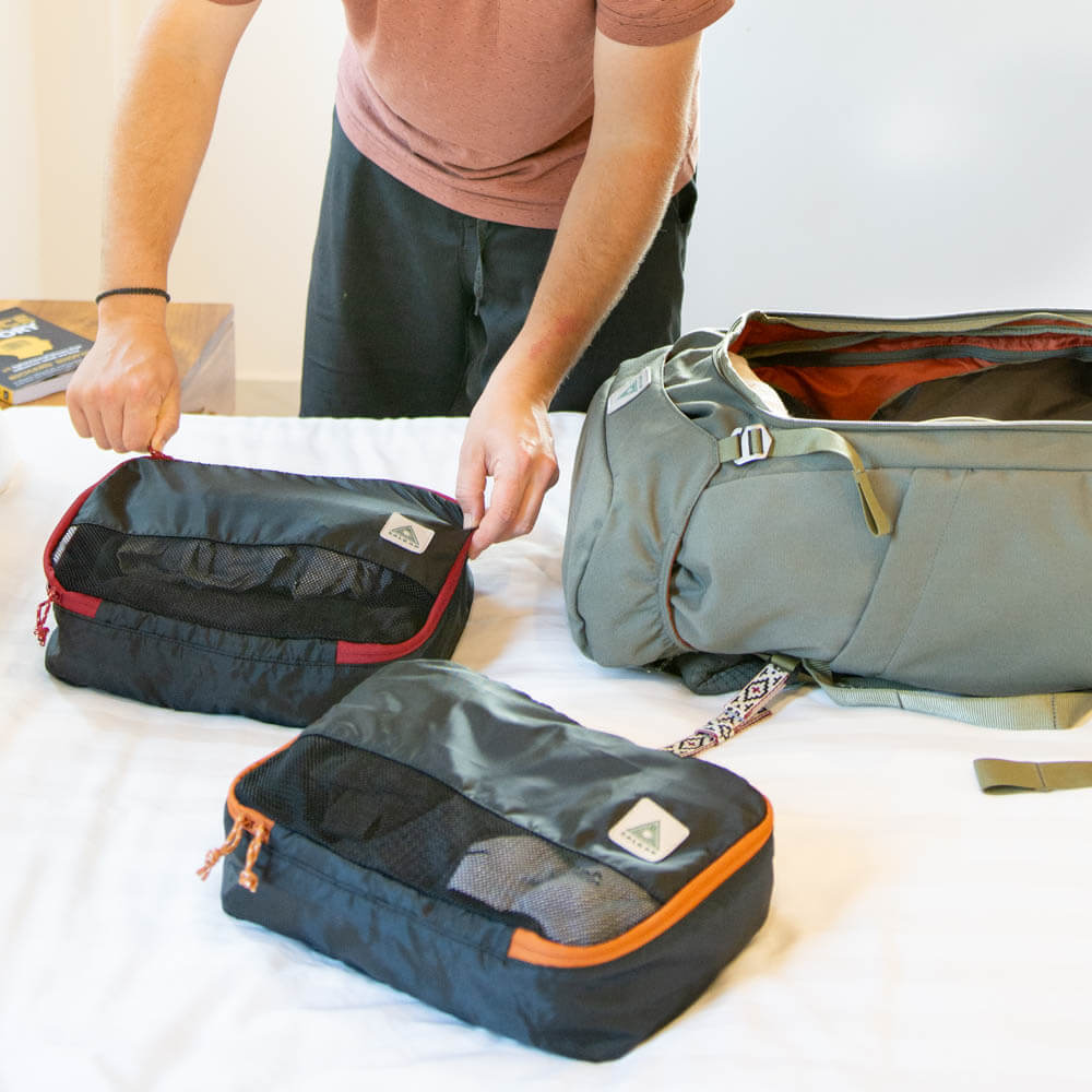 Packing cubes best sale for duffel bags